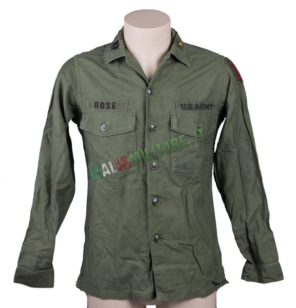 Camicia Giacca Militare Americana OG 107 Originale U.S. Army