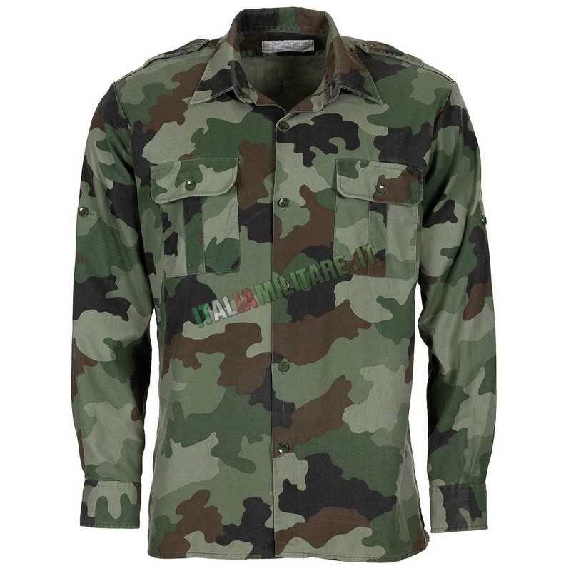 Camicia Militare Esercito Serbo M93 Mimetica