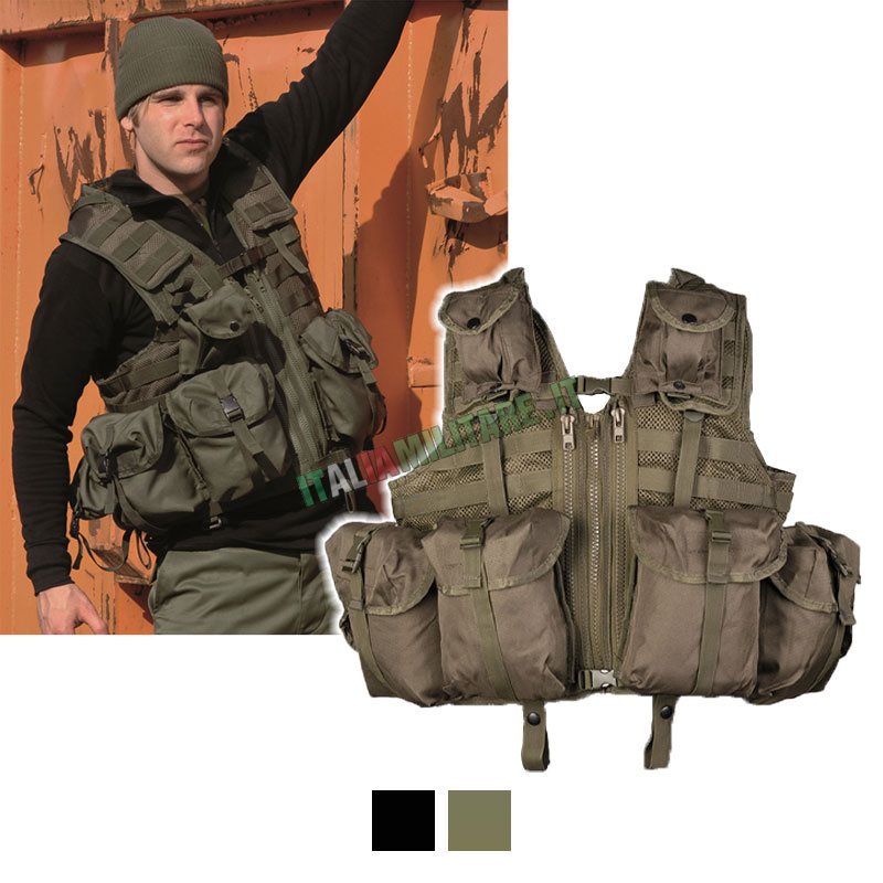 Gilet Tattico a 8 Tasche Staccabili