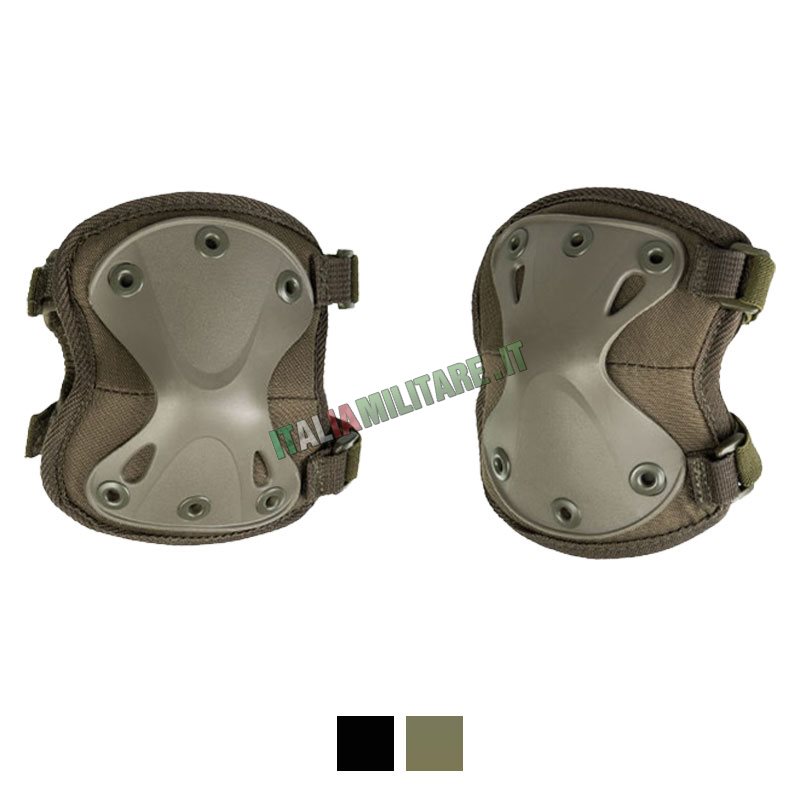 Mil-Tec Gomitiere Tattiche Unisex - Protezione Per Outdoor, Trekking E Sport