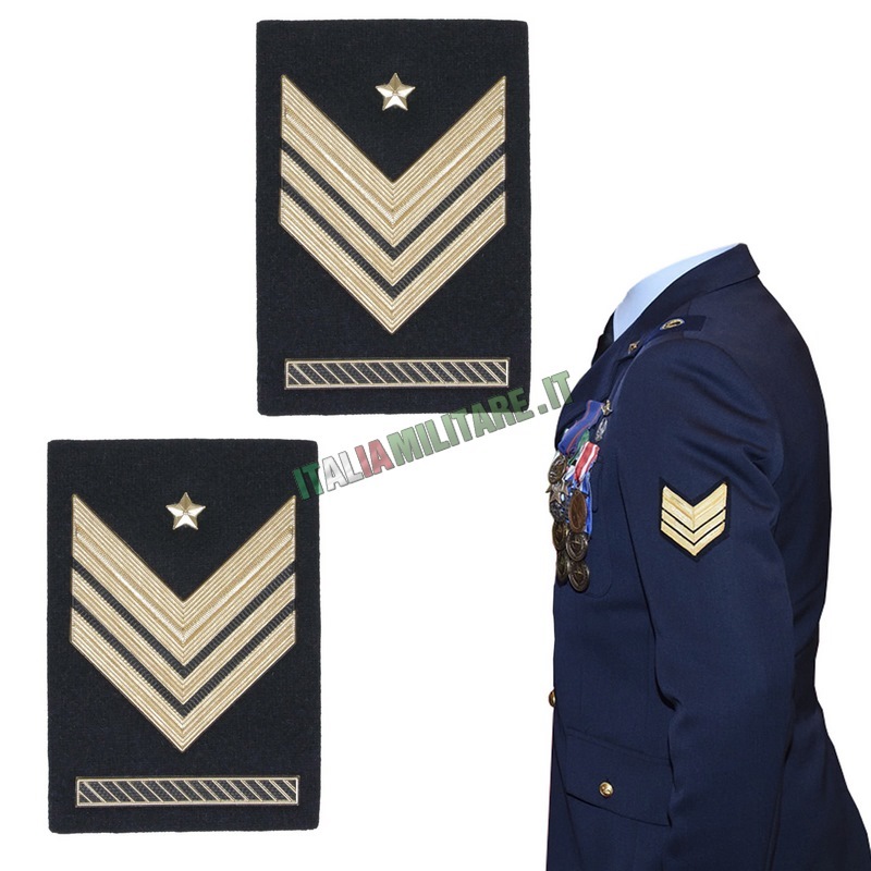 Gradi Giacca Aeronautica Militare Sergente Maggiore Capo Qualifica Speciale