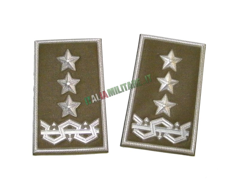 Coppia di Gradi Esercito Italiano Generale di Corpo d'Armata Coppia di Gradi Esercito Italiano Generale di Corpo d'Armata