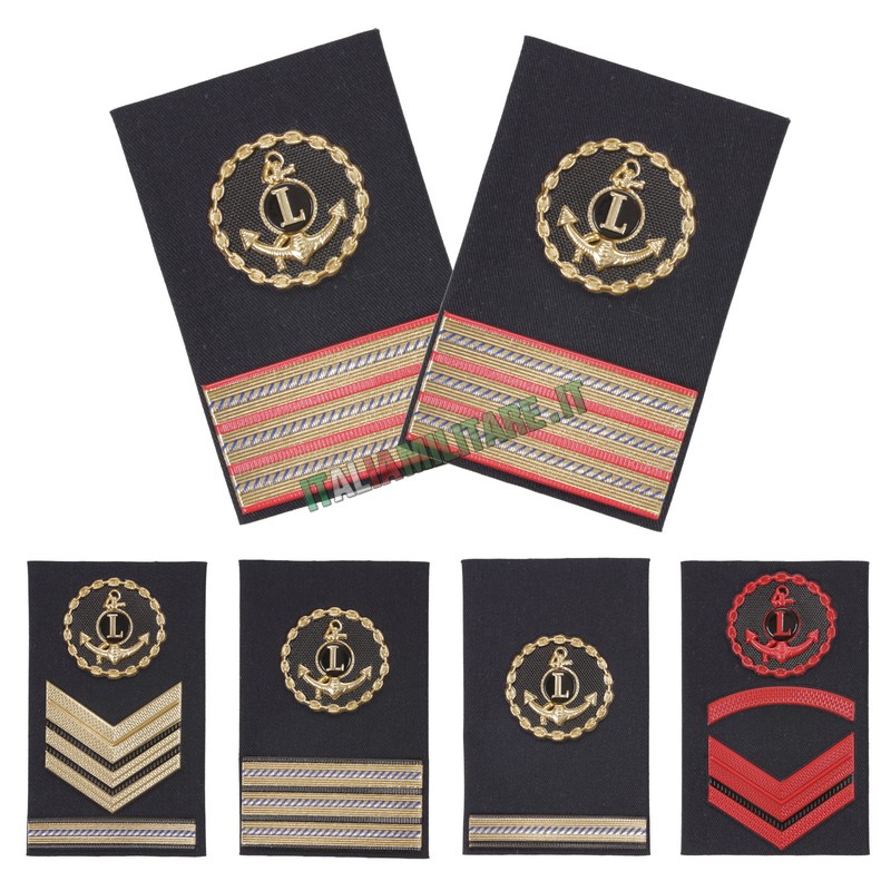 Coppia Gradi Tubolari Marina Militare - Furiere Logistico