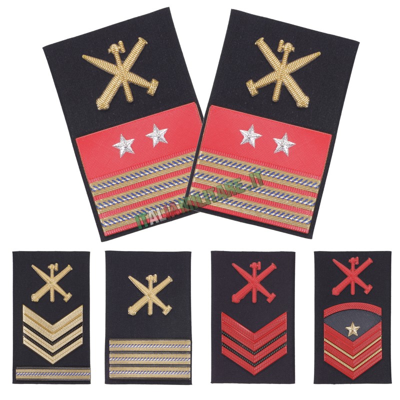 Coppia Gradi Tubolari Marina Militare - Meccanico di Siluri