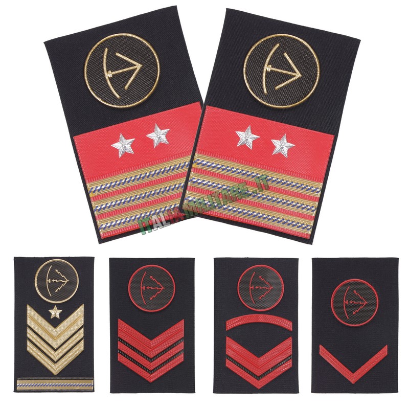 Coppia Gradi Tubolari Marina Militare - Ricercatore Elettronico