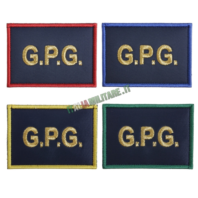 Patch GPG - Guardie Giurate con Bordo a Colori
