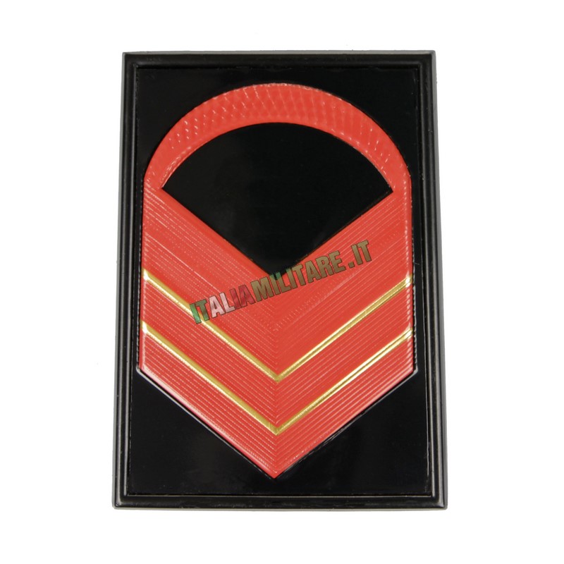 Grado in Metallo Esercito Italiano da Caporal Maggiore Capo Scelto
