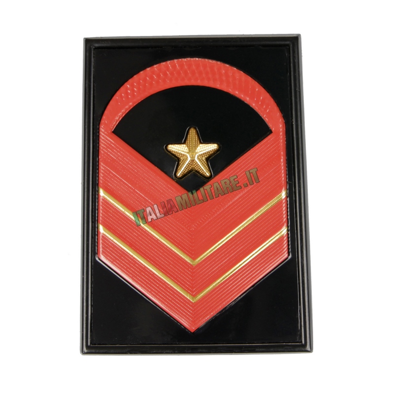 Grado in Metallo Esercito da Caporal Maggiore Capo Scelto QS