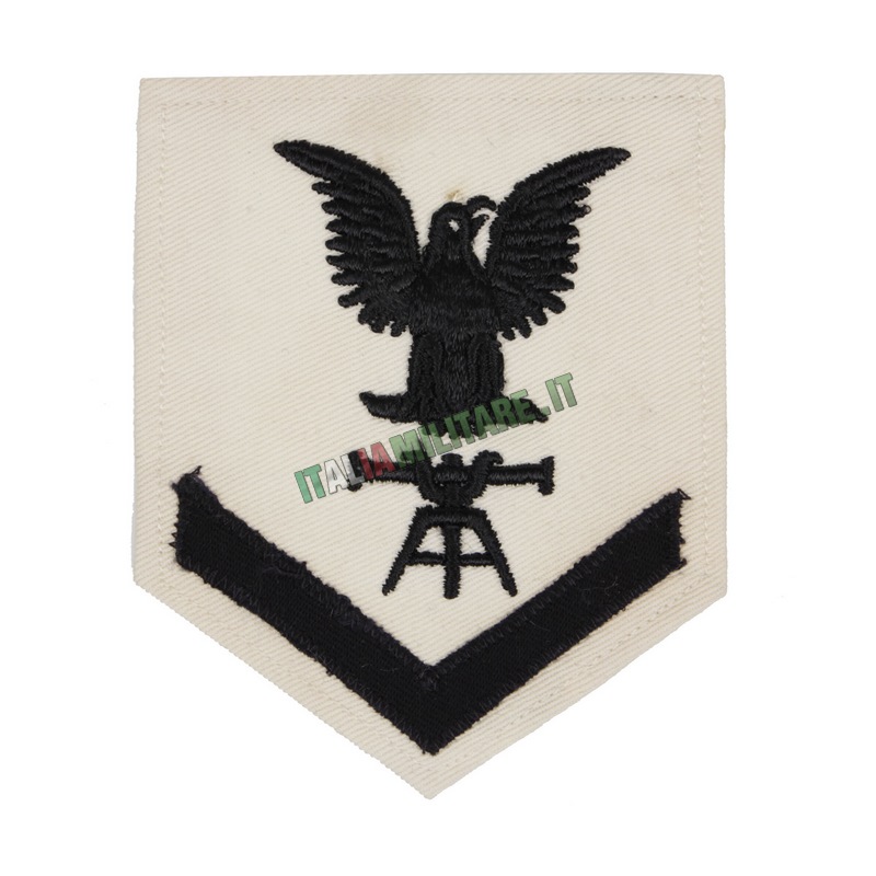 Patch Grado Caporale Vigile del Fuoco US Navy Originale WWII