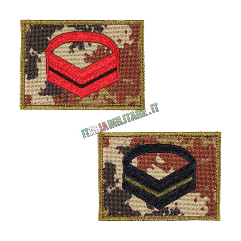 Grado Vegetato a Scratch Caporal Maggiore Scelto Esercito Italiano
