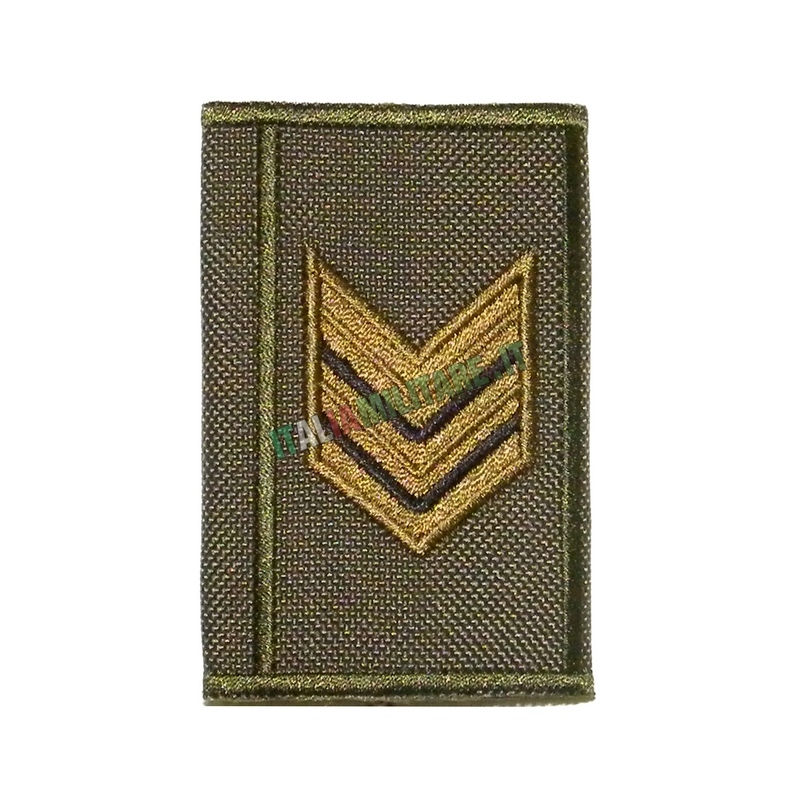 Grado Tubolare Verde Esercito Sergente Maggiore Bassa Visibilità