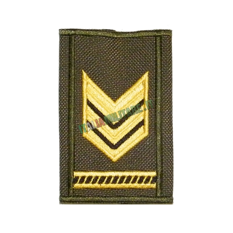 Grado Tubolare Verde Esercito Sergente Maggiore Capo 