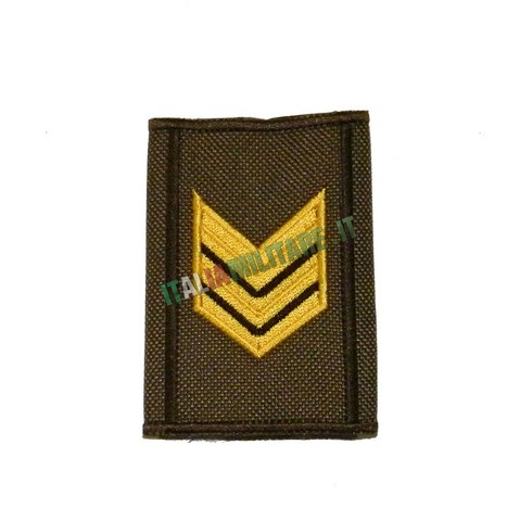Grado Tubolare Verde Esercito Sergente Maggiore