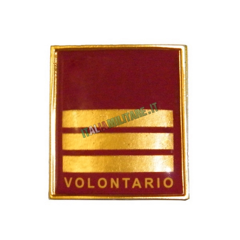 Grado in Metallo Vigili del Fuoco Capo Reparto Volontario