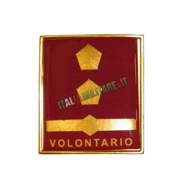 Grado in Metallo Vigili del Fuoco Tecnico Antincendi Volontario