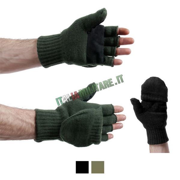 Guanti in Thinsulate con Dita Apribili