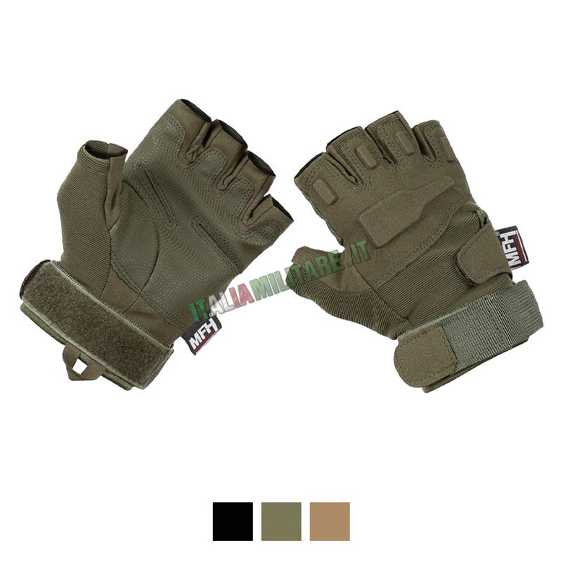 Guanti Tattici Pro a Mezze Dita