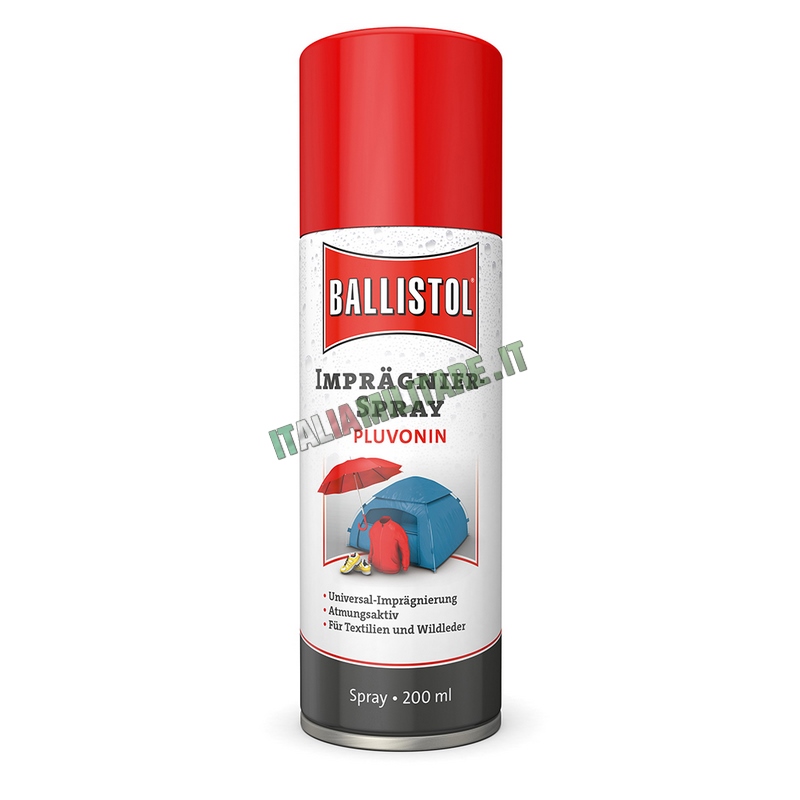 Pluvonin Impermeabilizzante Spray Ballistol