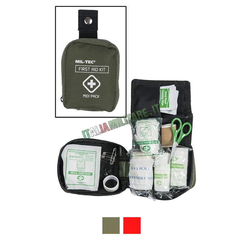 Kit Primo Soccorso Midi Pack Mil-Tec