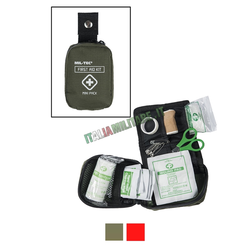Kit Primo Soccorso Mini Pack Mil-Tec