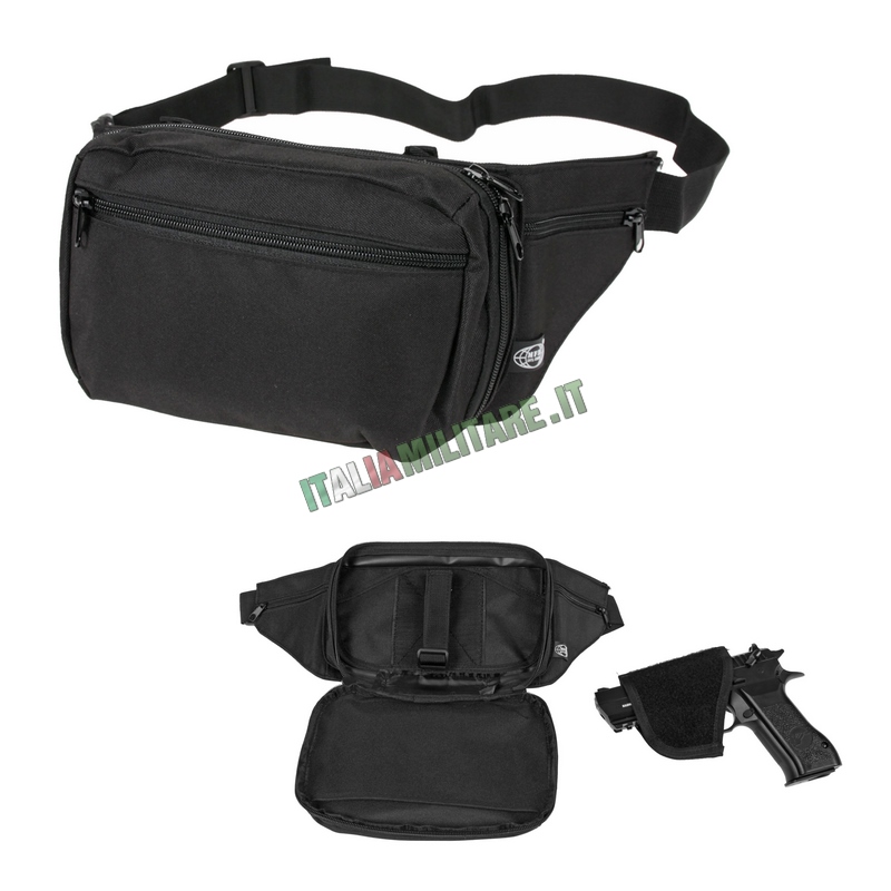 Marsupio con Fondina Interna Nero