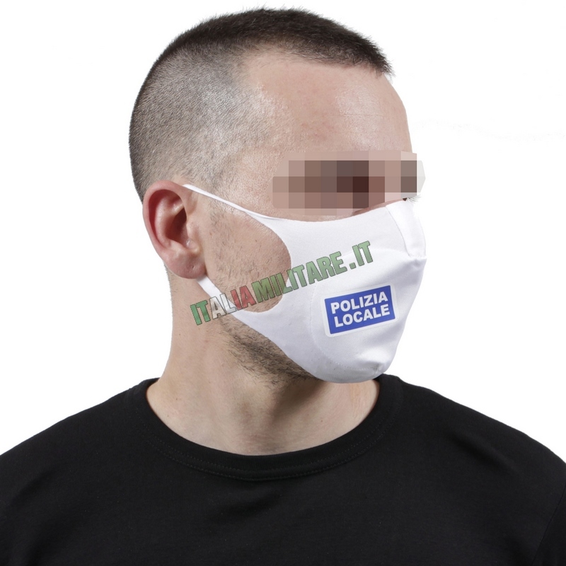 Mascherina Filtrante Lavabile Polizia Locale
