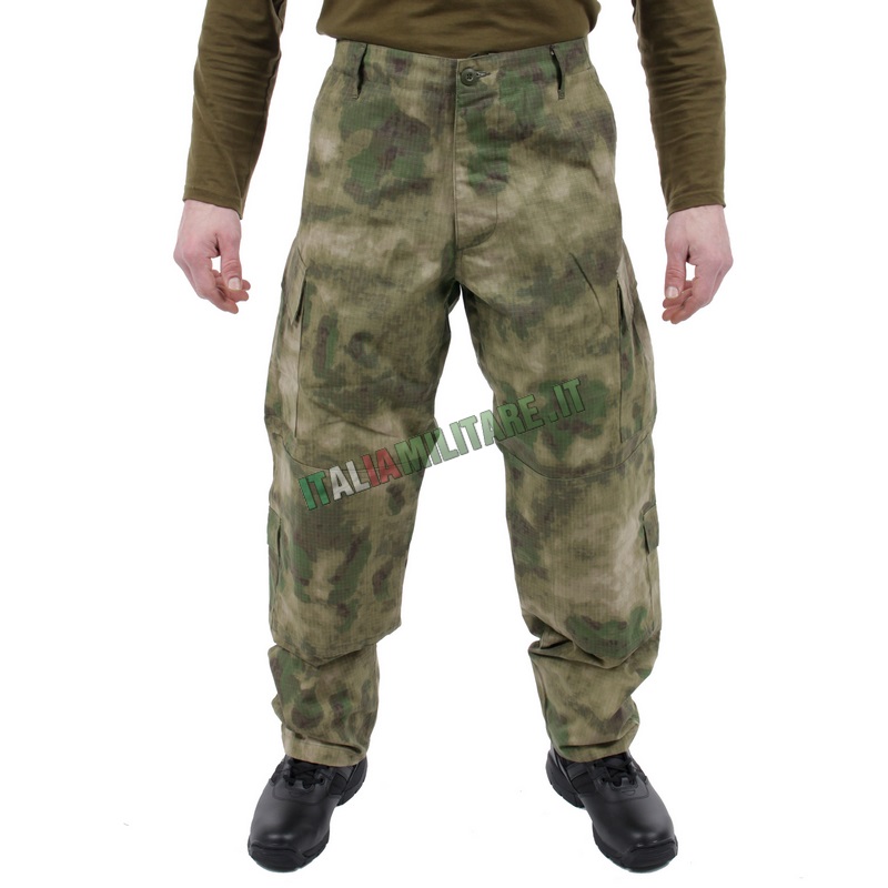 OFFERTA Pantaloni Militari BDU Mimetici MFH A-Tacs FG - XS