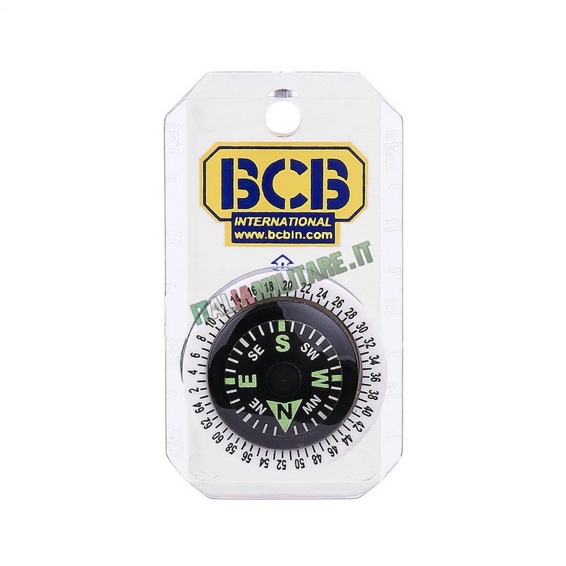 Mini Bussola a Bottone con Logo BCB