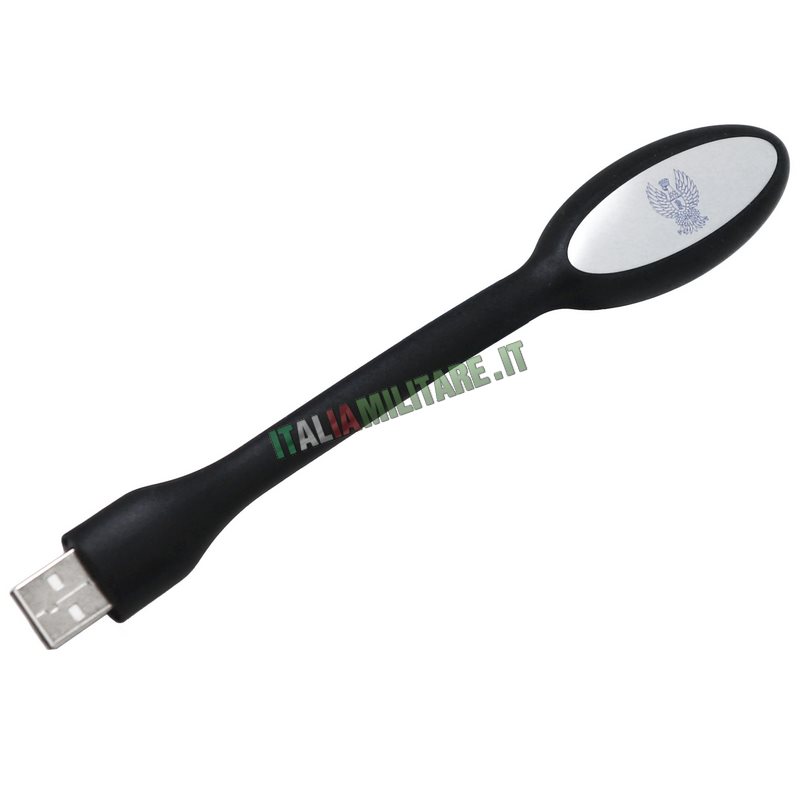 Mini Torcia Pieghevole USB Polizia di Stato