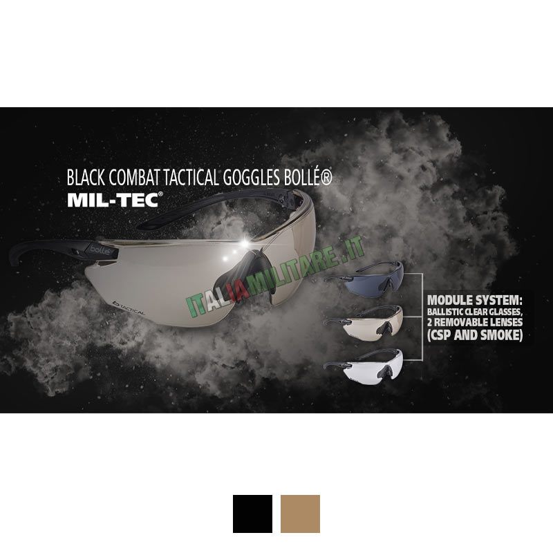 Occhiali Bollé Combat Kit Militari