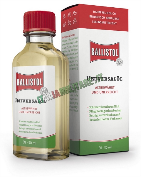 Olio Ballistol per Armi 50 ml Flacone