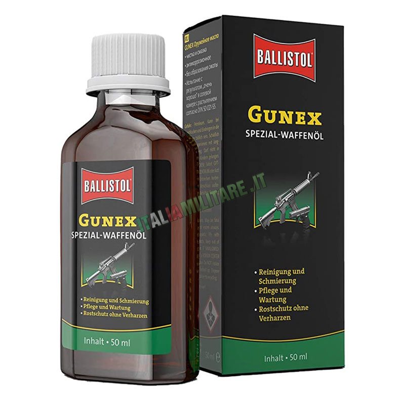 Olio Protettivo e Solvente Gunex Ballistol - Flacone