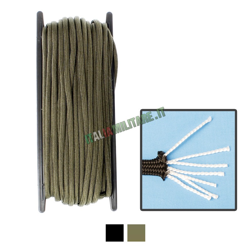 Paracord Corda Militare 15mt 3mm SBB