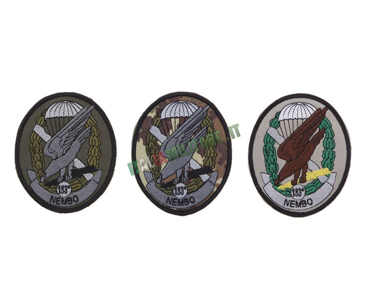 Patch Folgore Scudetto 183° Reggimento