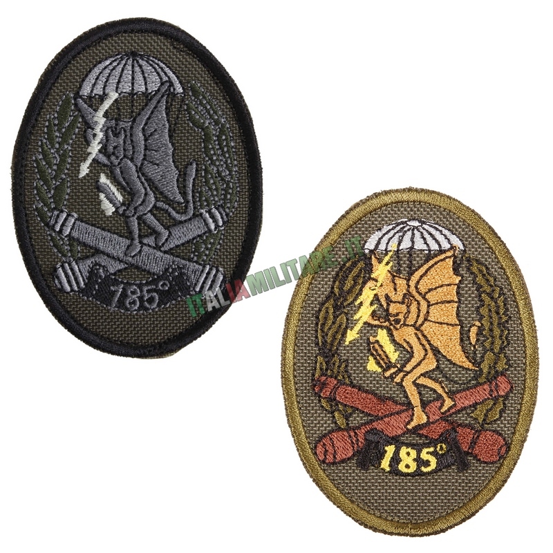 Patch Folgore Scudetto 185° Reggimento