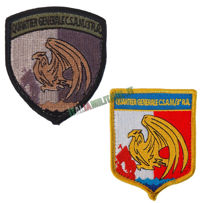 Patch Quartier Generale CSAM Aeronautica Militare