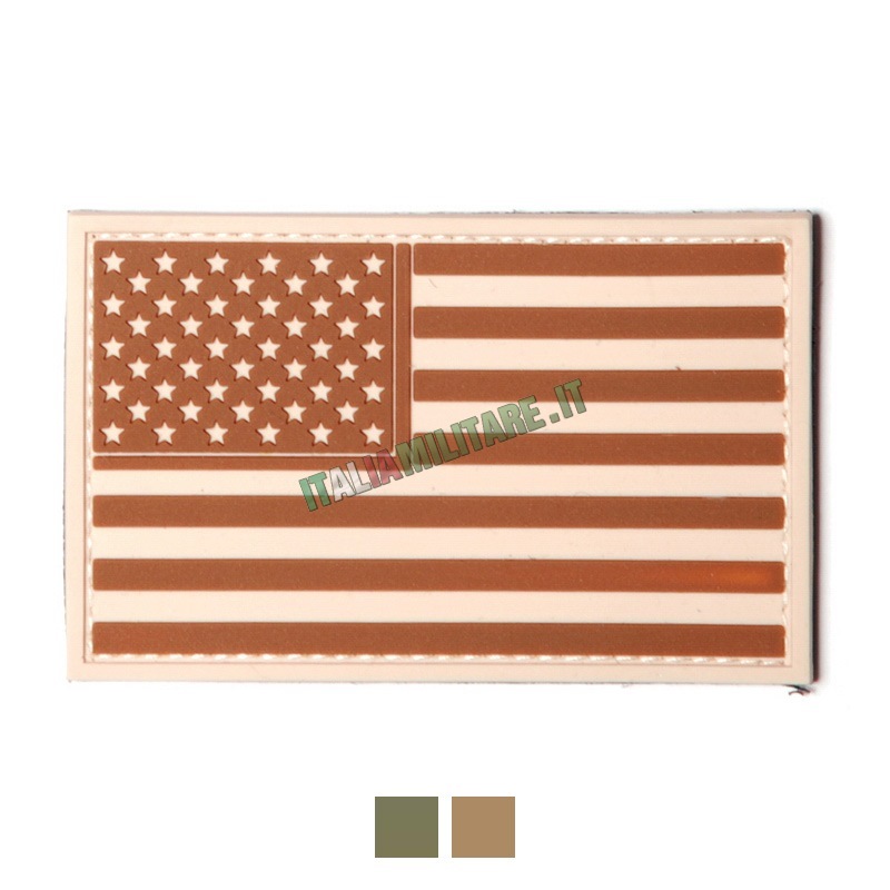 Patch Bandiera Americana in Pvc
