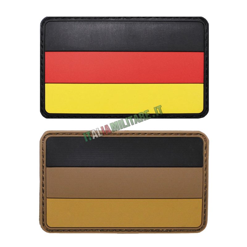 Patch Bandiera Germania In Pvc