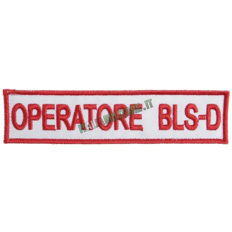 Patch Soccorritore - Operatore BLS-D