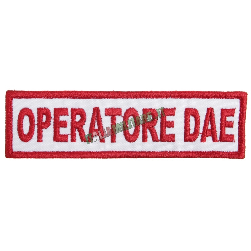Patch Soccorritore - Operatore DAE