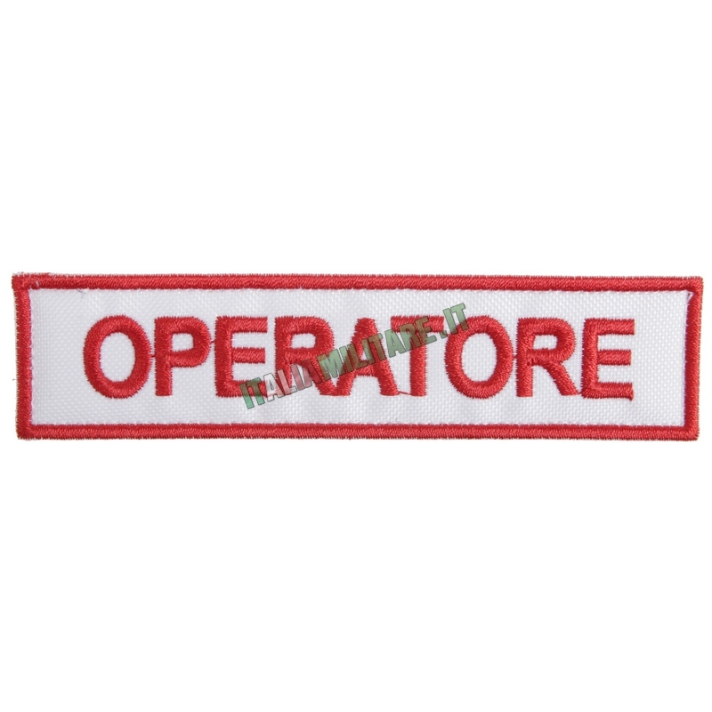 Patch Soccorritore - Operatore