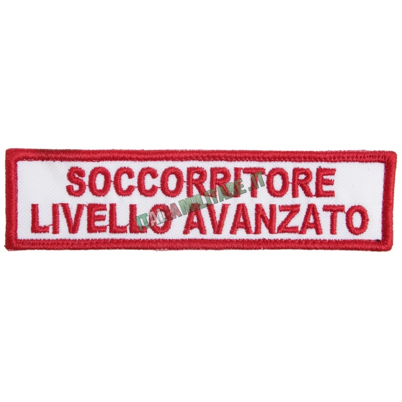 Patch Soccorritore Livello Avanzato