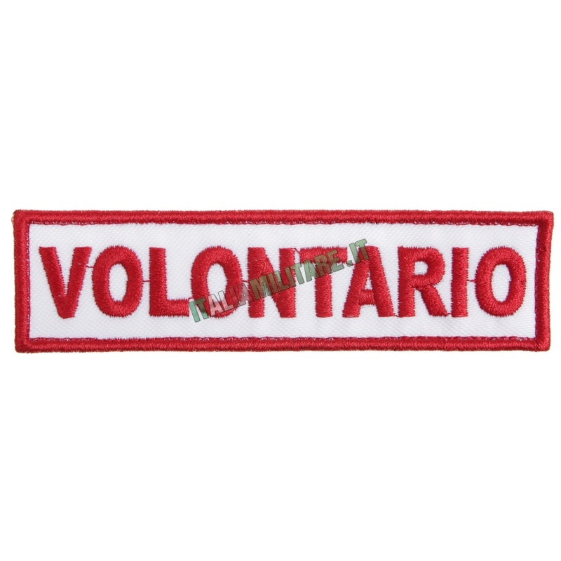 Patch Soccorritore - Volontario