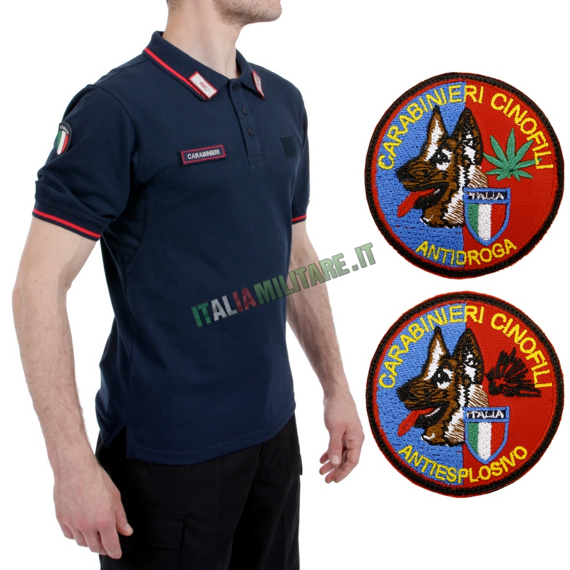 Patch Carabinieri Cinofili Varie Specialità per Polo