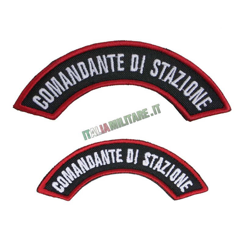 Patch Comandante di Stazione Carabinieri da Giacca e Polo