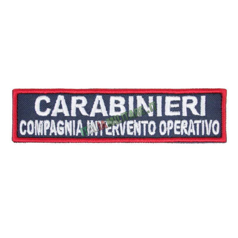 Patch Carabinieri CIO - Compagnia Intervento Operativo