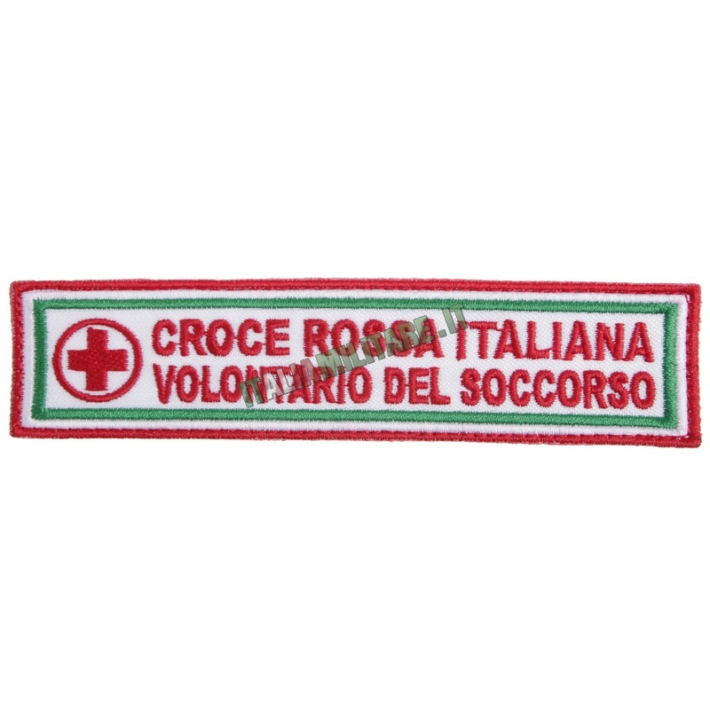 Patch Croce Rossa Volontario del Soccorso