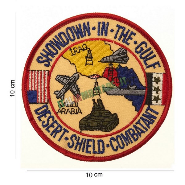 Patch Desert Shield Combatant Showdown in The Gulf