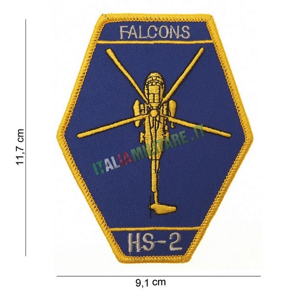 Patch Falcons HS-2 Elicotteri Anti Sottomarino