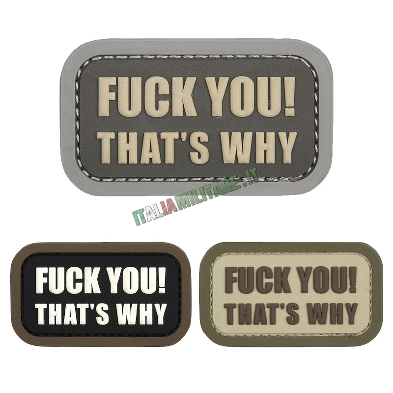 Patch Fuck You! ... in Pvc